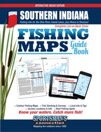 Southern Indiana Fishing Maps Guide Book - Sportsman's Connection