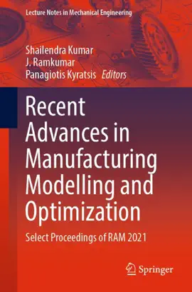 Read: Recent Advances in Manufacturing Modelling and Book Optimization