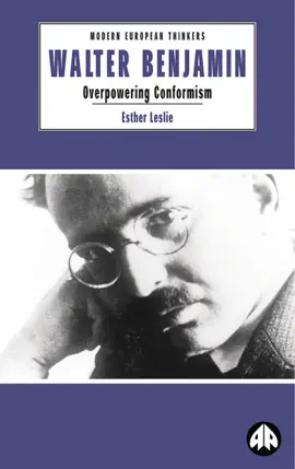 Read: Walter Benjamin Book