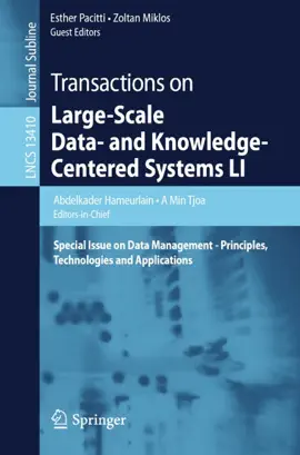 Read: Transactions on Large-Scale Book Data- and Knowledge-Centered Systems LI