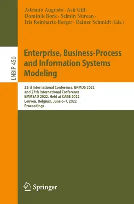 Read: Enterprise, Book Business-Process and Information Systems Modeling