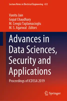 Read: Book Advances in Data Sciences, Security and Applications
