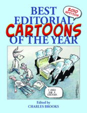 Best Editorial Cartoons of the Year - Charles Brooks Cover Art