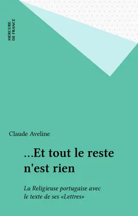 Read: Book …Et tout le reste n'est rien