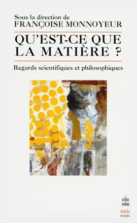 Read: Book Qu'est ce que la matière ?- Inédit