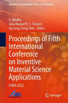 Read: Proceedings of Fifth International Conference on Inventive Book Material Science Applications