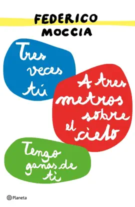 Read: A tres metros sobre el cielo + Tengo ganas Book de ti + Tres veces tú (pack)