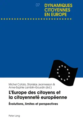 LEurope des citoyens et la citoyenneté européenne