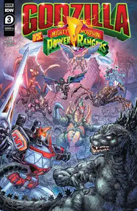 Read: Godzilla vs. Mighty Morphin Power Book Rangers #3