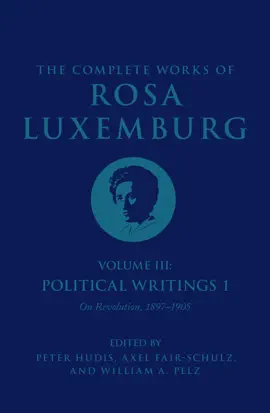 Read: The Complete Book Works of Rosa Luxemburg, Volume III