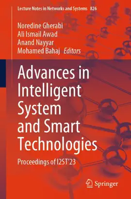 Read: Advances in Intelligent System and Smart Technologies Book