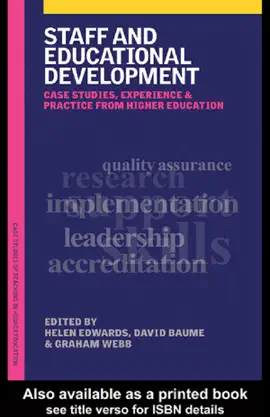 Read: Staff and Educational Development Book