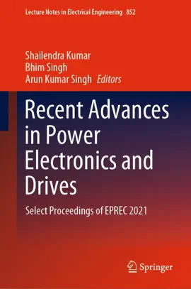 Read: Recent Book Advances in Power Electronics and Drives