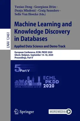 Read: Book Machine Learning and Knowledge Discovery in Databases. Applied Data Science and Demo Track