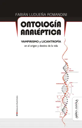 Read: Book Ontología analéptica