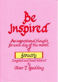 Be Inspired - January - Oliver T Spedding