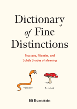 Dictionary of Fine Distinctions - Eli Burnstein Cover Art