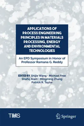Read: Applications of Process Engineering Principles in Materials Processing, Energy and Environmental Book Technologies