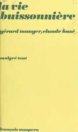Read: La vie buissonnière : marginalité Book petite-bourgeoise et marginalité populaire