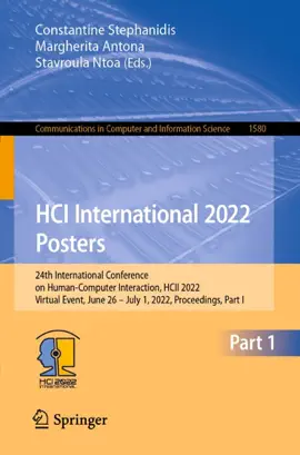 Read: HCI International 2022 Posters Book