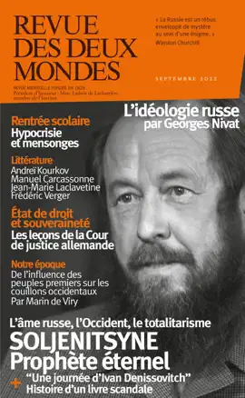 Read: Revue des Deux Book Mondes septembre 2022