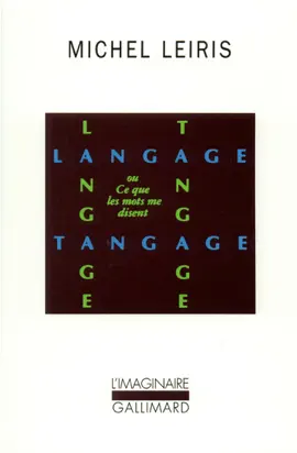 Read: Langage Tangage ou Ce que les mots me Book disent