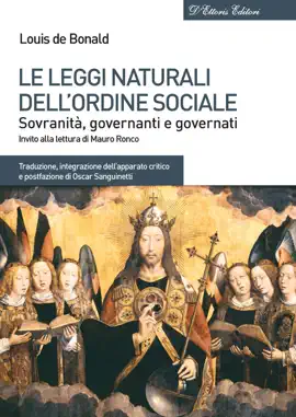 Le leggi naturali dellordine sociale