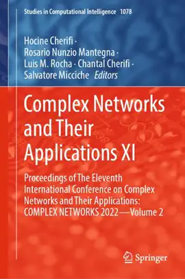 Read: Complex Networks and Their Book Applications XI