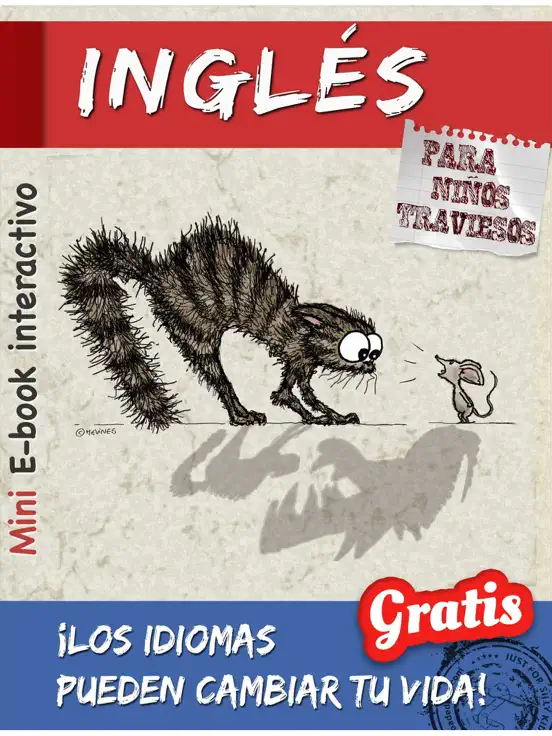 Inglés para niños traviesos : Mini E-book