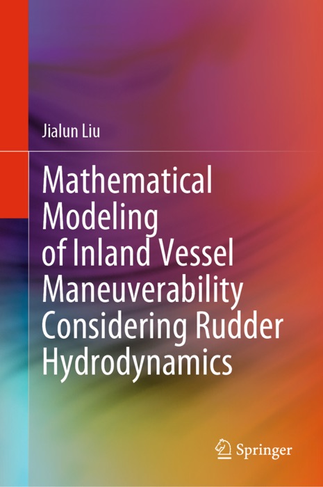 Mathematical Modeling of Inland Vessel Maneuverability Considering Rudder Hydrodynamics