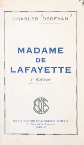 Read: Madame de Lafayette Book
