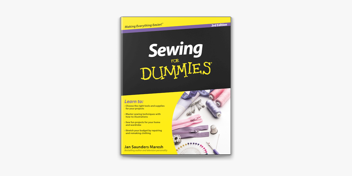 Sewing For Dummies on Apple Books