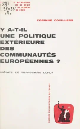 Read: Y a-t-il une politique extérieure Book des communautés européennes ?