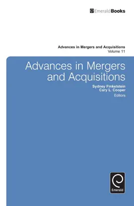 Read: Advances in Mergers and Acquisitions Book