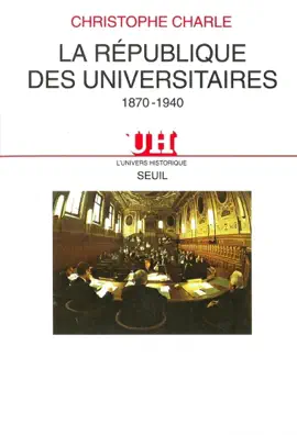 Read: La République Book des universitaires (1870-1940)