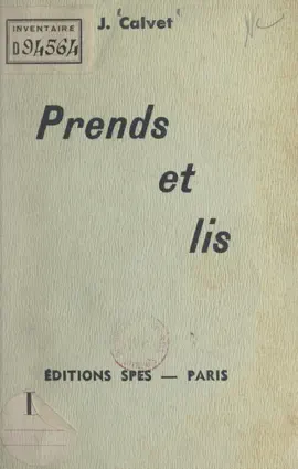 Read: Prends et Book lis