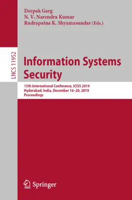 Read: Information Systems Security Book