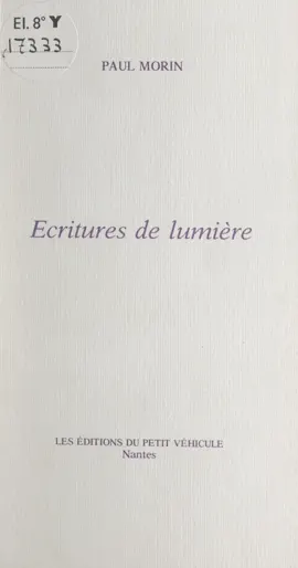 Écritures de lumière