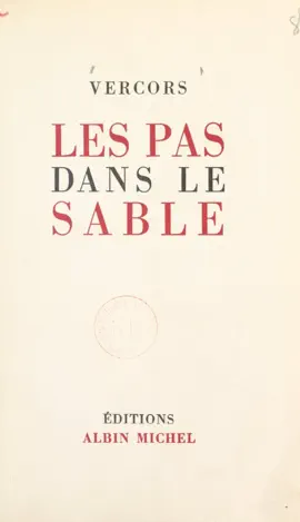 Read: Les pas dans le sable Book