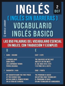 Inglés (Inglés Sin Barreras) Vocabulario Ingles Basico - 2 - DEF