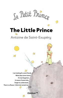 Capa do livro The Little Prince de Antoine de Saint-Exupéry