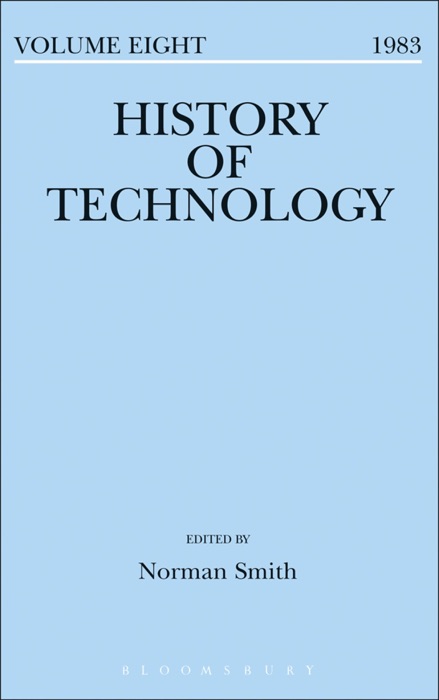 History of Technology Volume 8