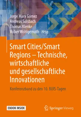 Read: Smart Cities/Smart Regions – Book Technische, wirtschaftliche und gesellschaftliche Innovationen