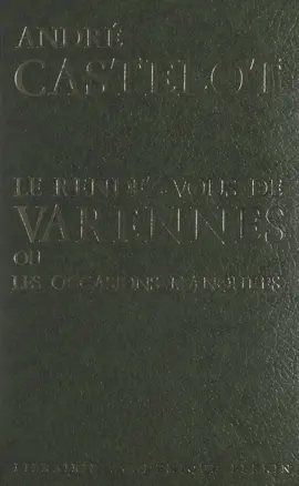 Read: Le rendez-vous Book de Varennes