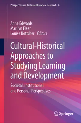 Read: Cultural-Historical Book Approaches to Studying Learning and Development