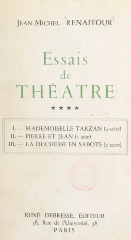 Read: Essais Book de théâtre