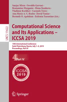 Read: Computational Science and Book Its Applications – ICCSA 2019