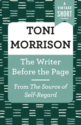 Read: Book The Writer Before the Page