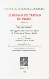 Le roman de Tristan en prose - Philippe Ménard, Danielle Quéruel & Monique Santucci
