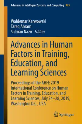 Read: Advances Book in Human Factors in Training, Education, and Learning Sciences